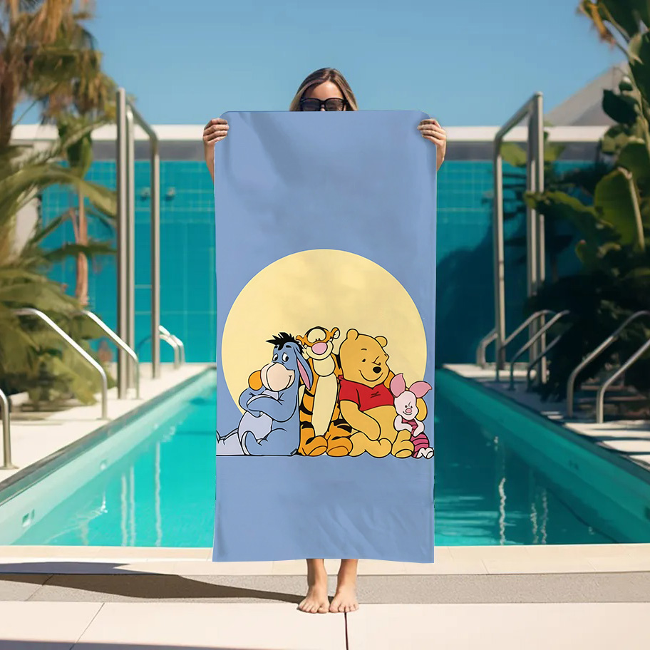 W Spa & Wellness - Large Bath Towel W-Winnie the Poohes