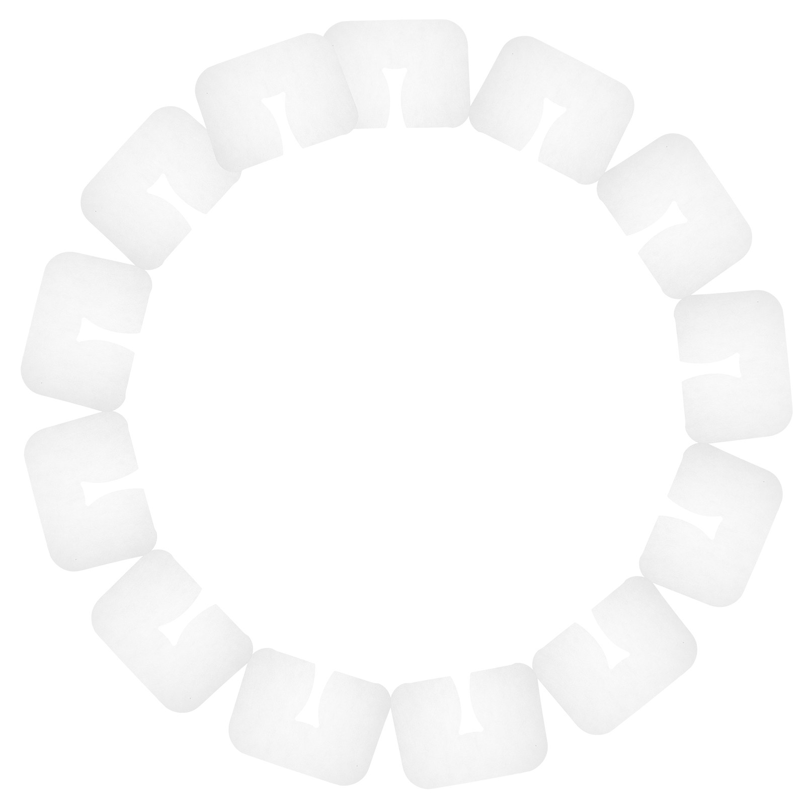 Wellness Spa And Salon - 100Pcs Disposable Pillow Covers White Non