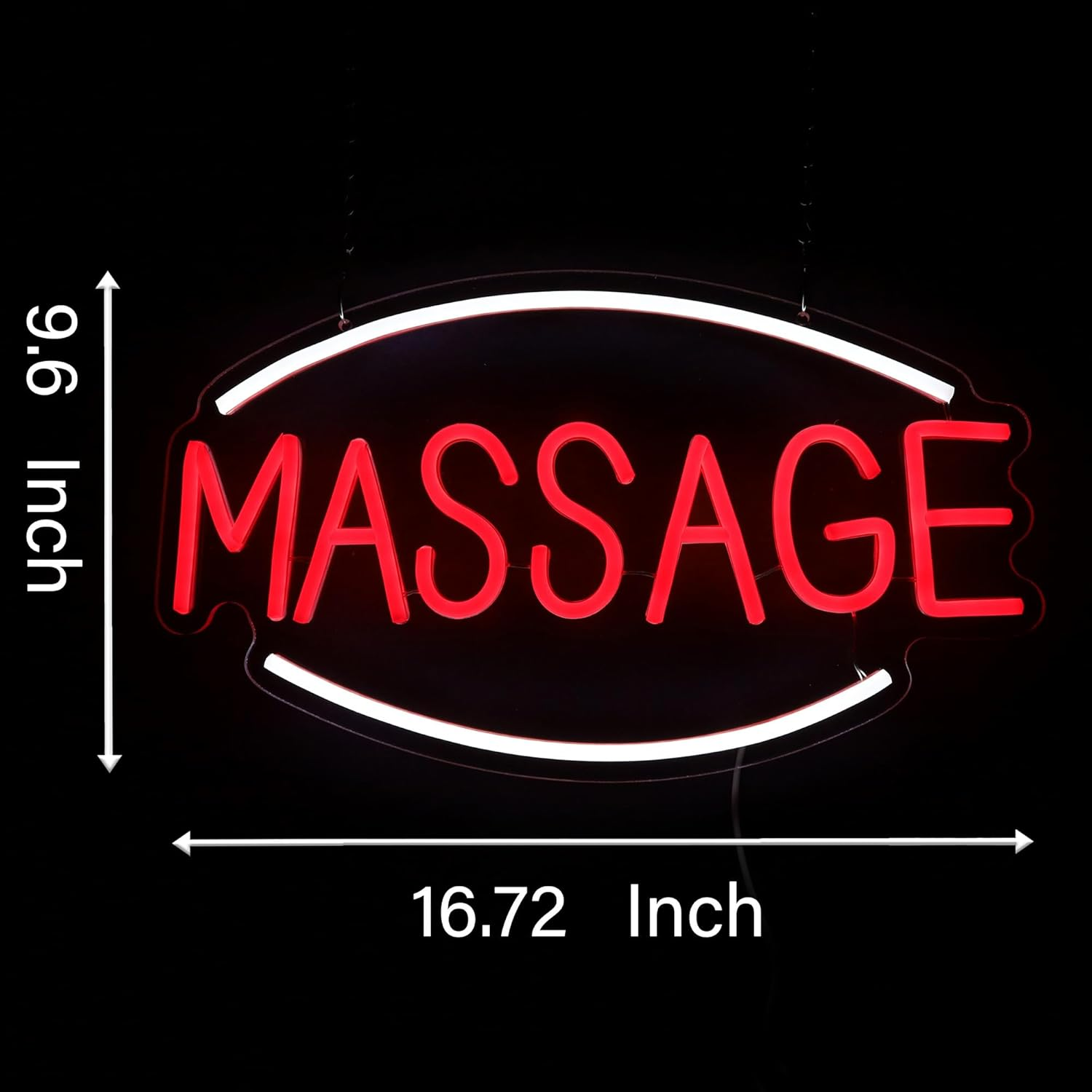 Massage Spa Open LED Neon Sign - Wellness Spa And Salon recension och pris