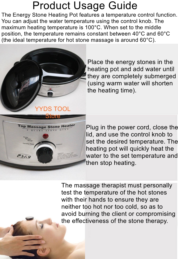 SPA Energy Stone Heater, Welln - Wellness Spa And Salon recension och pris