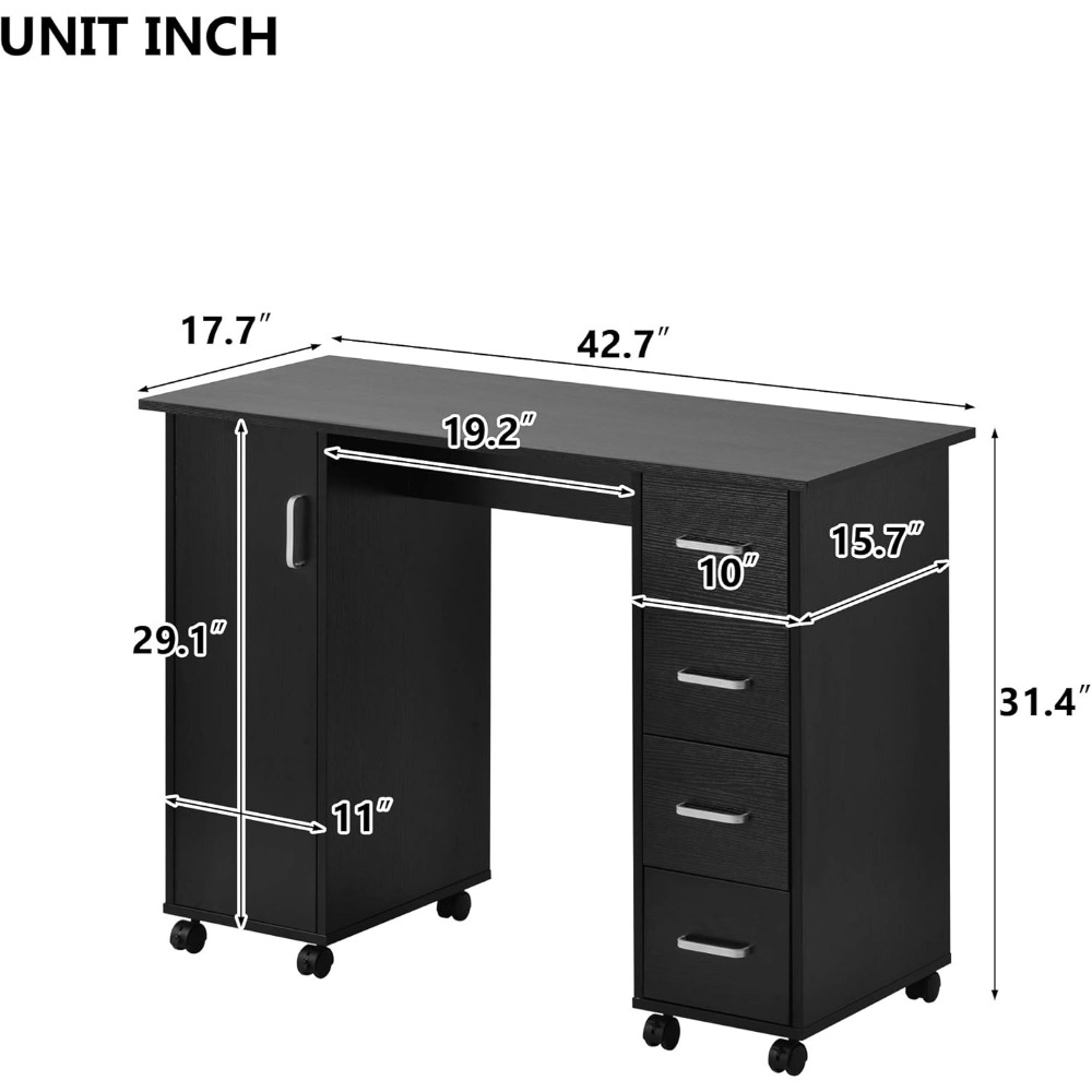 Goujxcy Manicure Nail Desk for - W Spa & Wellness recension och pris