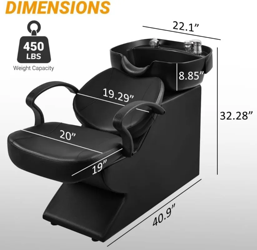 Shampoo Bowl and Chair Set for - W Spa & Wellness recension och pris