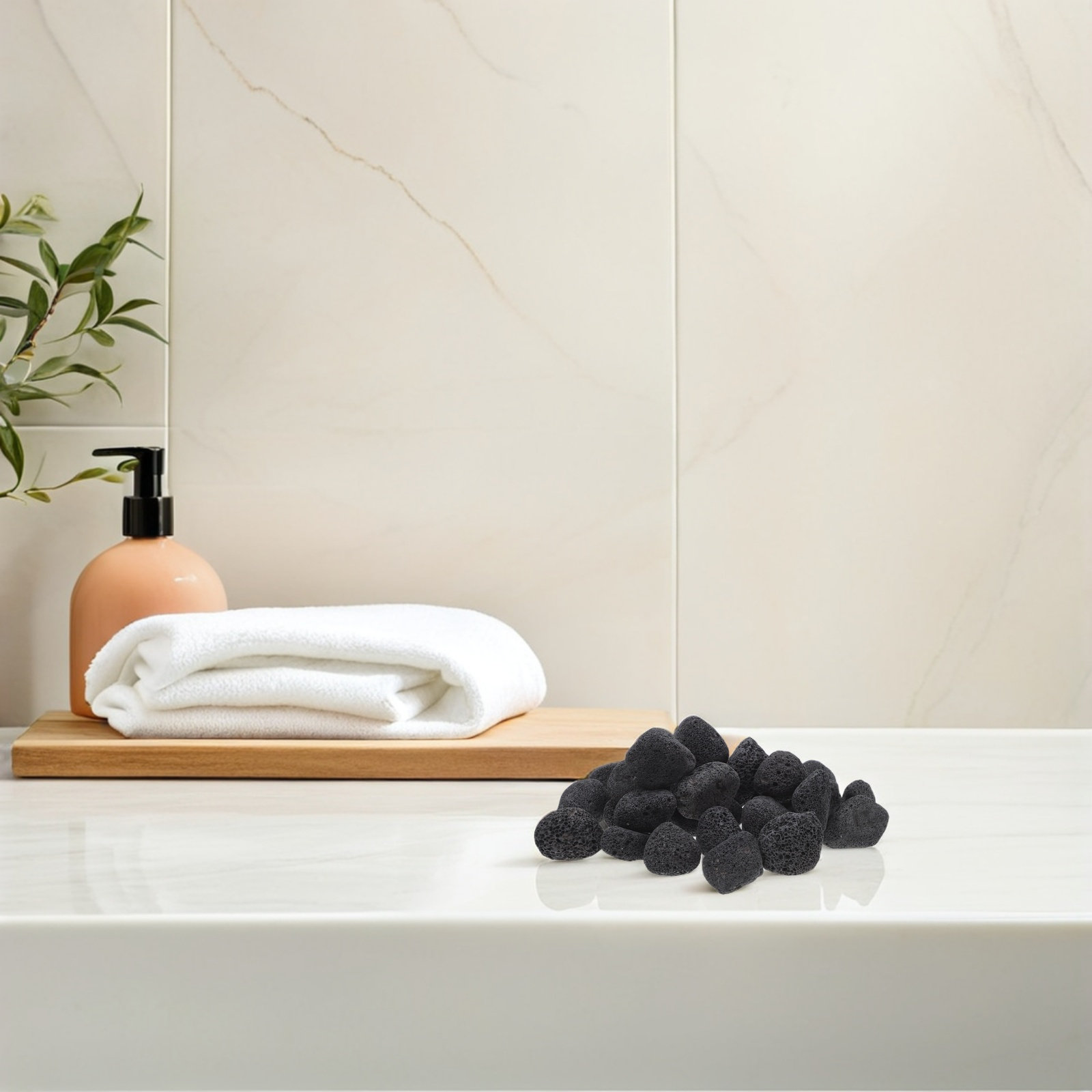 6 Bags Sauna Rocks 2-3Cm Premi - Spa Wellness Rockwell recension och pris